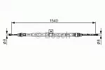 Трос ручника BOSCH BS152035