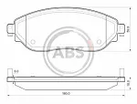 Тормозные накладки A.B.S. BS147866