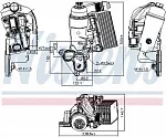 Масляный радиатор NISSENS BS92909
