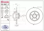 Тормозной диск BREMBO BS139751