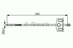 Трос ручника BOSCH BS151495
