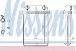 Радиатор печки NISSENS BS118585 Радиатор печки NISSENS BS118585
