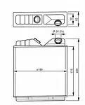 Радиатор печки NRF BS118482