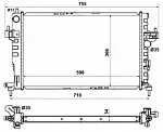 Радиатор охлаждения двигателя NRF BS90485