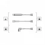 Провода зажигания высоковольтные MAGNETI MARELLI BS44641