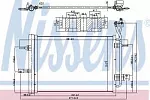 Радиатор кондиционера NISSENS BS99451