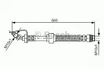 Тормозной шланг BOSCH BS134476