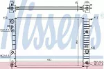 Радиатор охлаждения двигателя NISSENS BS91195