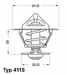 Термостат WAHLER BS54598