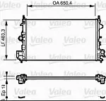 Радиатор охлаждения двигателя VALEO BS90795