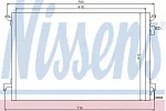Радиатор кондиционера NISSENS BS98818 Радиатор кондиционера NISSENS BS98818