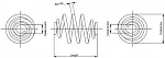 Пружина подвески MONROE BS27173