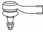 Наконечник рулевой тяги FRAP BS128209