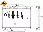 Радиатор охлаждения двигателя NRF BS90031