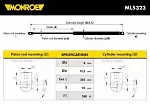 Амортизатор багажника (ремкомплект) MONROE BS100116