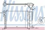 Радиатор охлаждения двигателя NISSENS BS90025