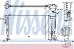 Радиатор охлаждения двигателя NISSENS BS90316