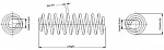 Пружина подвески MONROE BS25723