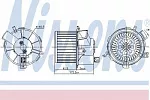 Моторчик отопителя NISSENS BS116787 Моторчик отопителя NISSENS BS116787