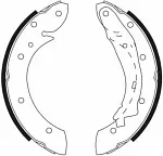 Тормозные колодки FERODO Задние BS143641