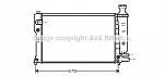 Радиатор охлаждения двигателя AVA BS90404