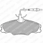 Тормозные накладки DELPHI BS147116