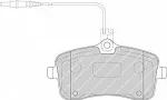 Тормозные колодки FERODO Передние BS144708 Тормозные колодки FERODO Передние BS144708