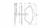 Тормозные накладки BOSCH BS147818