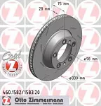 Тормозной диск ZIMMERMANN BS140156