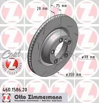 Тормозной диск ZIMMERMANN BS140262