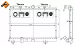 Радиатор охлаждения двигателя NRF BS91136