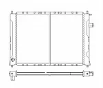 Радиатор охлаждения двигателя NRF BS90090