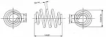 Пружина подвески MONROE BS27639