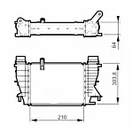 Интеркулер NRF BS66377