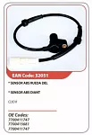 Датчик ABS ASAM BS45891 Датчик ABS ASAM BS45891
