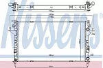 Радиатор охлаждения двигателя NISSENS BS92131