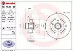 Тормозной диск BREMBO BS139731