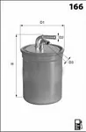 Топливный фильтр MECAFILTER BS174263 Топливный фильтр MECAFILTER BS174263
