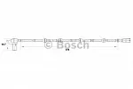 Датчик ABS BOSCH BS47277 Датчик ABS BOSCH BS47277