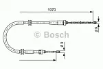 Трос ручника BOSCH BS151931