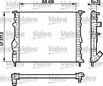 Радиатор охлаждения двигателя VALEO BS90049