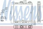Радиатор печки NISSENS BS118643 Радиатор печки NISSENS BS118643