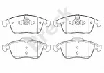 Тормозные колодки BRECK Передние BS143613