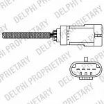 Кислородный датчик (лямбда-зонд) DELPHI BS52310