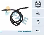 Датчик ABS FAE BS46277
