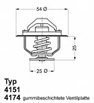 Термостат WAHLER BS54552