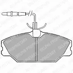 Тормозные накладки DELPHI BS146793