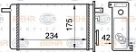 Радиатор печки HELLA BS118307 Радиатор печки HELLA BS118307