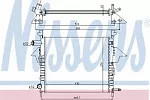 Радиатор охлаждения двигателя NISSENS BS89642