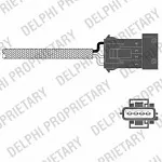 Кислородный датчик (лямбда-зонд) DELPHI BS52445